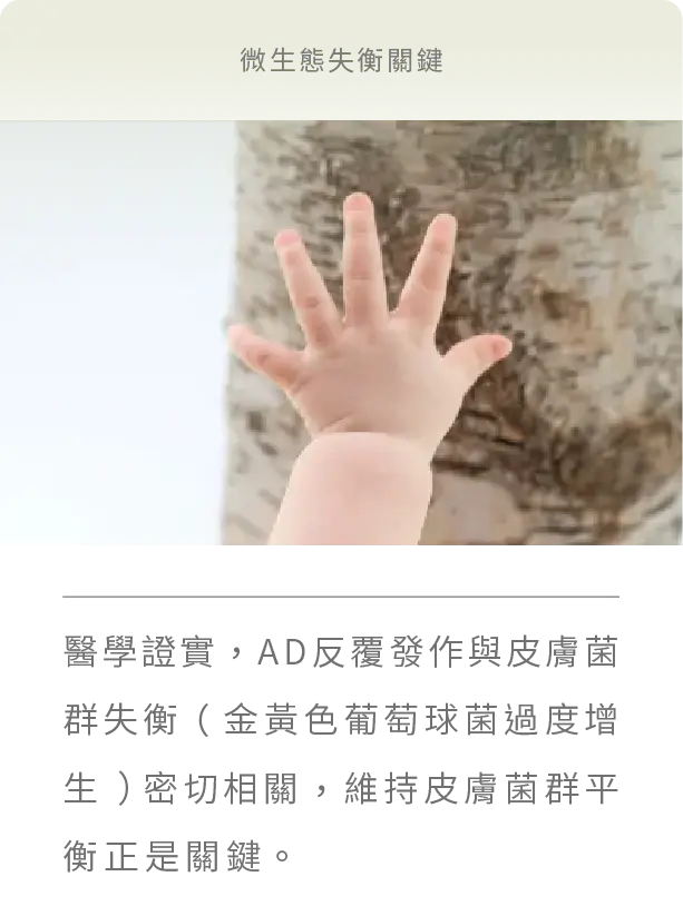 微生態失衡關鍵